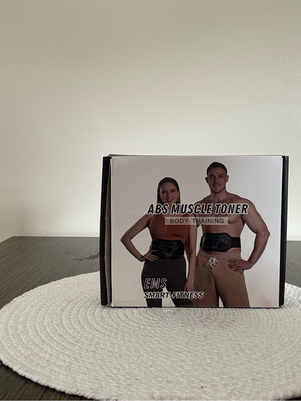 Abs Muscle Toner EMS Smart-Fitness - Black